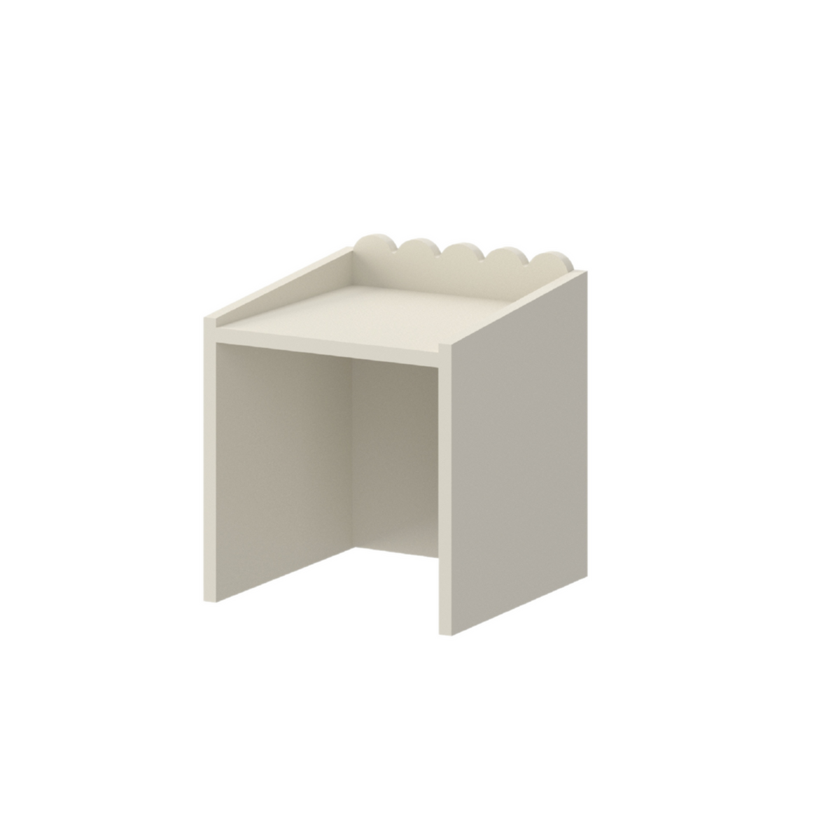 Latte Bubble Montessori Bureau 1 lade met 2 stoeltjes