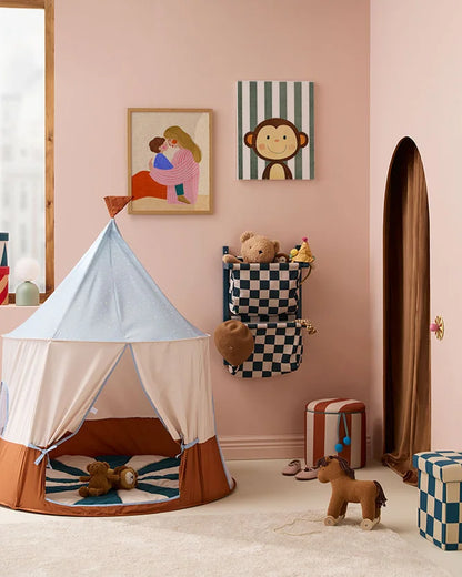 Blauwe Playmat Circus