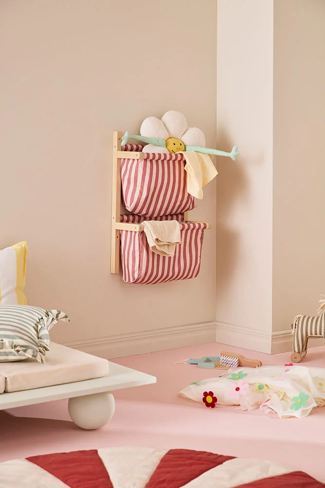 Gestreepte Wandopberger | Roze