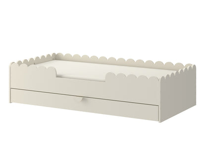 Montessori Bed Book Nook 80x160 cm | Beige