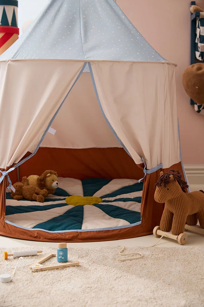 Blauwe Playmat Circus