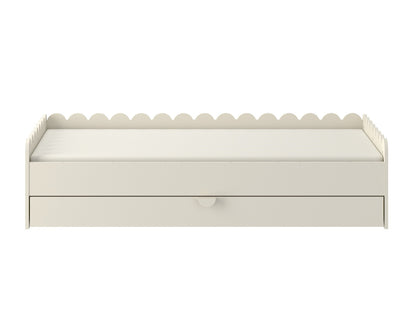 Montessori Bed Book Nook 80x160 cm | Beige