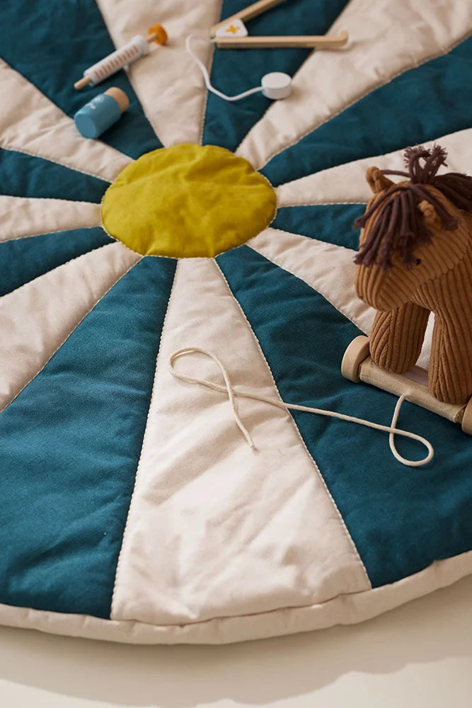 Blauwe Playmat Circus