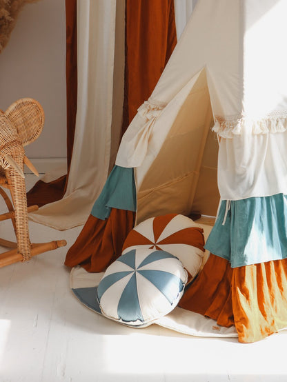 Tipi Tent met Franjes | Circus Collectie