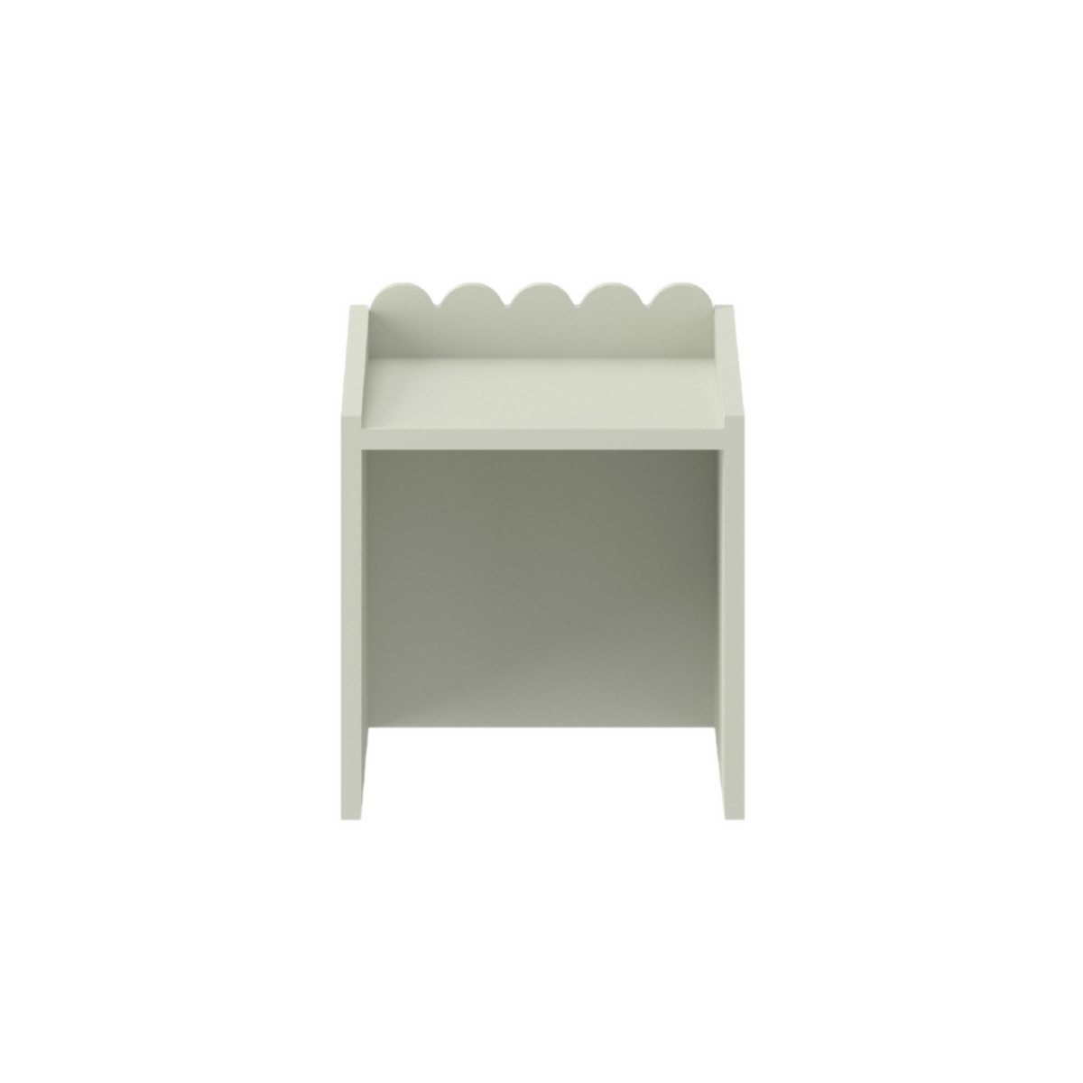 Sage Groen Bubble Montessori Bureau 1 lade met 2 stoeltjes