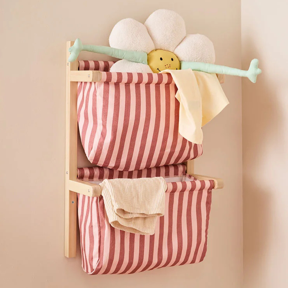 Gestreepte Wandopberger | Roze