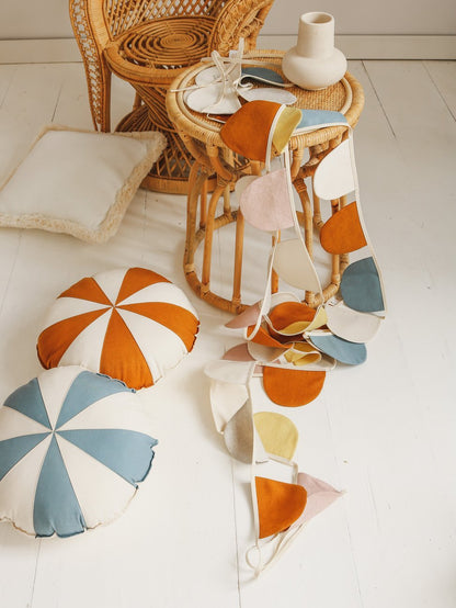 Rond Circus Kussen | 4 kleuren
