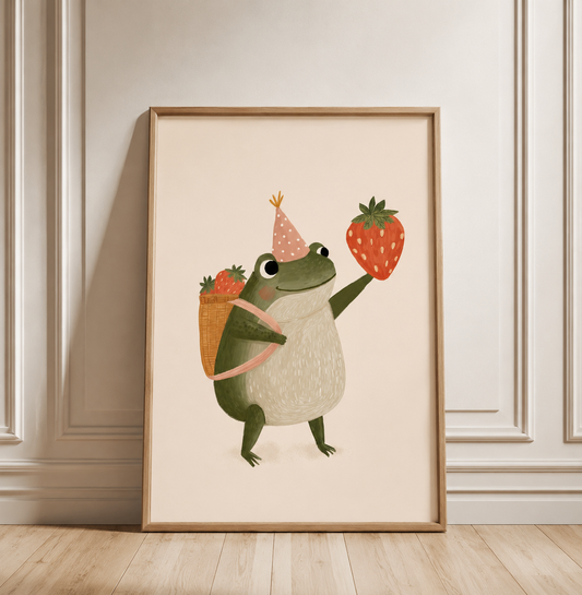 Kinderkamer Poster | Kikker