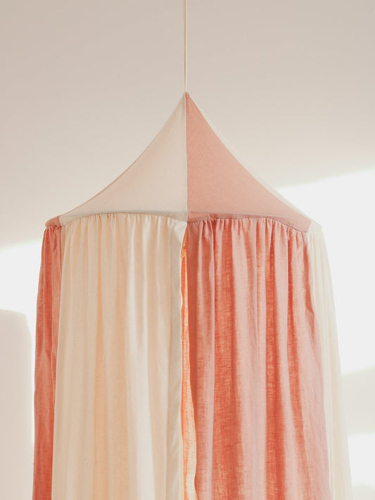 Roze Bohemian Bedhemel (luifel) | Circus Collectie